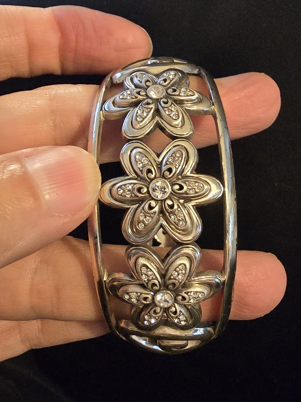 Brighton floral cuff bracelet